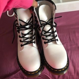 White doc Martens